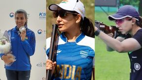 Raiza Dhillon, Maheshwari Chauhan and Parinaaz Dhaliwal: Know the India Women winning Women's Skeet Bronze at Asian Games Raiza Dhillon, Maheshwari Chauhan and Parinaaz Dhaliwal: Know the India Women winning Women's Skeet Bronze at Asian Games