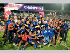 ಬೆಂಗಳೂರು ಎಫ್ ಸಿ ತಂಡದಿಂದ ಬ್ರಾವೋ ಚಾಂಪಿಯನ್ ಡ್ಯಾನ್ಸ್!