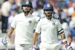 3ನೇ ಟೆಸ್ಟ್: ಕೊಹ್ಲಿ, ರಹಾನೆ ಆಸರೆ, ಭಾರತ 6 ವಿಕೆಟ್ ಕಳೆದು 307 ರನ್