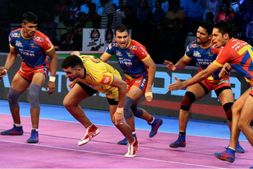 ಪ್ರೊ ಕಬಡ್ಡಿ 2018: ಯುಪಿ ಯೋಧ ವಿರುದ್ಧ ತೆಲುಗು ಟೈಟಾನ್ಸ್ ಗೆ ಜಯ