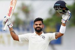 ಭಾರತ vs ವಿಂಡೀಸ್: 24ನೇ ಟೆಸ್ಟ್ ಶತಕ ಪೂರೈಸಿದ ನಾಯಕ ವಿರಾಟ್ ಕೊಹ್ಲಿ