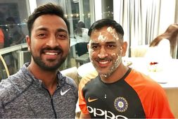 ನಾನು ಎಮ್‌ಎಸ್‌ ಧೋನಿಯಂತಾಗಲು ಬಯಸುತ್ತೇನೆ: ಕೃಣಾಲ್ ಪಾಂಡ್ಯ
