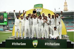 ಟೆಸ್ಟ್ ಸರಣಿಯಲ್ಲಿ 2-1 ಗೆಲುವು: ಆಸ್ಟ್ರೇಲಿಯಾ ನೆಲದಲ್ಲಿ ಭಾರತದ ಐತಿಹಾಸಿಕ ಸಾಧನೆ