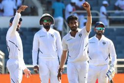 ಭಾರತ vs ವಿಂಡೀಸ್, 2ನೇ ಟೆಸ್ಟ್: ಹ್ಯಾಟ್ರಿಕ್ ವಿಕೆಟ್ ಮುರಿದ ಬೂಮ್ರಾ