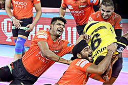 ಪ್ರೊ ಕಬಡ್ಡಿ 2019: ತೆಲುಗು ಟೈಟಾನ್ಸ್ ವಿರುದ್ಧ ಯು ಮುಂಬಾಗೆ ಗೆಲುವು