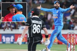 ಅಂಪೈರ್ ಎಡವಟ್ಟಿಗೆ ವಿರಾಟ್ ಕೊಹ್ಲಿ ಗರಂ, 16.5ನೇ ಓವರ್‌ನಲ್ಲಿ ನಡೆದಿದ್ದೇನು?!