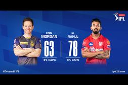 ಕೆಕೆಆರ್ ವಿರುದ್ಧ ಟಾಸ್‌ ಗೆದ್ದ ಕಿಂಗ್ಸ್‌ ಇಲೆವೆನ್ ಪಂಜಾಬ್ ಫೀಲ್ಡಿಂಗ್ ಆಯ್ಕೆ