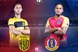 ಐಎಸ್‌ಎಲ್: ಹೈದರಾಬಾದ್ vs ಎಸ್‌ಸಿ ಈಸ್ಟ್ ಬೆಂಗಾಲ್‌, Live ಸ್ಕೋರ್