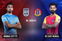 ಐಎಸ್‌ಎಲ್: ಮುಂಬೈ ಸಿಟಿ vs ಎಸ್‌ಸಿ ಈಸ್ಟ್ ಬೆಂಗಾಲ್, Live ಸ್ಕೋರ್‌