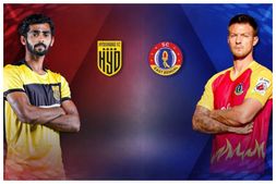 ಐಎಸ್‌ಎಲ್: ಹೈದರಾಬಾದ್ ಎಫ್‌ಸಿ vs ಈಸ್ಟ್ ಬೆಂಗಾಲ್ ಎಫ್‌ಸಿ, Live ಸ್ಕೋರ್