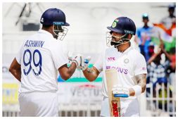 ಭಾರತ vs ಇಂಗ್ಲೆಂಡ್: ಅಶ್ವಿನ್ ಭರ್ಜರಿ ಶತಕ, ಇಂಗ್ಲೆಂಡ್‌ಗೆ ಗೆಲ್ಲಲು 482 ರನ್‌ಗಳ ಬೃಹತ್ ಗುರಿ: Live ಸ್ಕೋರ್