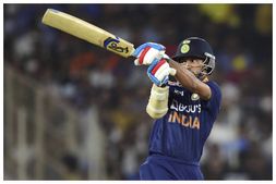 ಭಾರತ vs ಇಂಗ್ಲೆಂಡ್, 1st ODI: ಶತಕದಂಚಿನಲ್ಲಿ ಎಡವಿದ ಶಿಖರ್ ಧವನ್