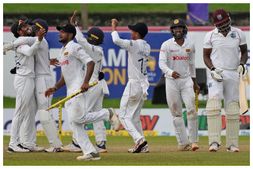 ಗಾಲ್ಲೆ ಟೆಸ್ಟ್: ಪ್ರವಾಸಿ ವೆಸ್ಟ್ ಇಂಡೀಸ್‌ಗೆ ಸೋಲಿನ ರುಚಿ ತೋರಿಸಿದ ಶ್ರೀಲಂಕಾ: ಸರಣಿಯಲ್ಲಿ 1-0 ಮುನ್ನಡೆ