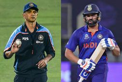 ಭಾರತ vs ನ್ಯೂಜಿಲೆಂಡ್‌: ಚೊಚ್ಚಲ ಸುದ್ದಿಗೋಷ್ಠಿಯಲ್ಲಿಯೇ ರೋಹಿತ್ ಮತ್ತು ದ್ರಾವಿಡ್ ಅಸಮಾಧಾನ!