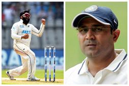 ಬೆನ್ನು ತಟ್ಟಿದ ಸೆಹ್ವಾಗ್‌ಗೆ ಅಜಾಜ್ ನೆನಪಿಸಿದ್ದು ಸಿಕ್ಸರ್‌ಗೆ ಅಟ್ಟಿದ ಕಥೆ: ಟ್ವೀಟ್ ಸಂವಹನಕ್ಕೆ ಅಭಿಮಾನಿಗಳು ಪುಳಕ