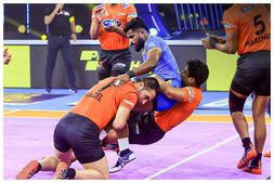 ಪ್ರೊ ಕಬಡ್ಡಿ: ಯುಪಿ ಯೋಧಾ, ಯು ಮುಂಬಾ, ಹರಿಯಾಣ ಸ್ಟೀಲರ್ಸ್‌ಗೆ ಗೆಲುವು