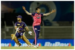 RR vs KKR: ಹ್ಯಾಟ್ರಿಕ್ ವಿಕೆಟ್ ಪಡೆದ ಚಾಹಲ್: ಒಂದೇ ಓವರ್‌ನಲ್ಲಿ 4 ವಿಕೆಟ್ ಪಡೆದ ಯುಜಿ