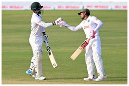 ಬಾಂಗ್ಲಾದೇಶ vs ಶ್ರೀಲಂಕಾ 1st ಟೆಸ್ಟ್: ಬಾಂಗ್ಲಾ ಪರ ಮುಷ್ಫಿಕರ್ ದಾಖಲೆ: ಕುತೂಹಲ ಕೆರಳಿಸಿದ ಅಂತಿಮ ದಿನದಾಟ