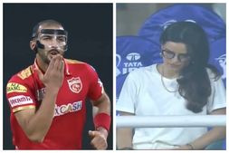 IPL 2022: ಹಾರ್ದಿಕ್ ಪಾಂಡ್ಯ ವಿಕೆಟ್ ಪಡೆದು, ಫ್ಲೈಯಿಂಗ್ ಕಿಸ್ ಕೊಟ್ಟ ರಿಷಿ ಧವನ್