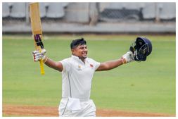 ರಣಜಿಯಲ್ಲಿ ಮುಂದುವರಿದ ಸರ್ಫರಾಜ್ ನಾಗಾಲೋಟ: 153 ರನ್‌ಗಳಿಸಿ ಹೊಸ ಇತಿಹಾಸ ಬರೆದ ಮುಂಬೈ ಕ್ರಿಕೆಟಿಗ