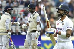 IND vs ENG 5ನೇ ಟೆಸ್ಟ್: ಕೊಹ್ಲಿ ಮತ್ತೆ ಫ್ಲಾಪ್, ಪೂಜಾರ-ಪಂತ್ ಆಸರೆ; 3ನೇ ದಿನ ಭಾರತಕ್ಕೆ ಮುನ್ನಡೆ