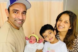'ನಮ್ಮನ್ನು ನಿನ್ನ ತಂದೆ - ತಾಯಿಯಾಗಿ ಆರಿಸಿದ್ದಕ್ಕೆ ಧನ್ಯವಾದ' ಎನ್ನುತ್ತಾ ತಮ್ಮ ಮಗುವನ್ನು ಪರಿಚಯಿಸಿದ ಉತ್ತಪ್ಪ