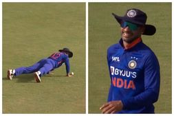 Ind vs WI: ಫೀಲ್ಡಿಂಗ್ ವೇಳೆಯಲ್ಲಿ ಪುಶ್ ಅಪ್ ಮೂಲಕ ಪ್ರೇಕ್ಷಕರನ್ನ ರಂಜಿಸಿದ ಶಿಖರ್ ಧವನ್‌