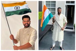 75ನೇ ಸ್ವಾತಂತ್ರ್ಯೋತ್ಸವ ಸಂಭ್ರಮ: ಕೊಹ್ಲಿ, ಪಾಂಡ್ಯ ಸೇರಿದಂತೆ ಅನೇಕ ಕ್ರಿಕೆಟಿಗರಿಂದ ಶುಭಾಶಯ