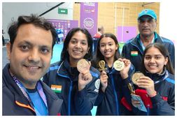 ಮಹಿಳಾ ಜೂನಿಯರ್ ವಿಶ್ವ ಚಾಂಪಿಯನ್‌ಶಿಪ್: 10 ಮೀ ಏರ್ ರೈಫಲ್‌ನಲ್ಲಿ ಚಿನ್ನ ಗೆದ್ದ ರಮಿತಾ