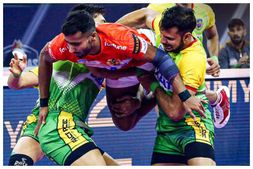 PKL 2022: ಗುಜರಾತ್ ಜೈಂಟ್ಸ್ ವಿರುದ್ಧ ಪಾಟ್ನಾ ಪೈರೇಟ್ಸ್ ಅಬ್ಬರ, 6 ಪಾಯಿಂಟ್ಸ್‌ ಅಂತರದಲ್ಲಿ ಗೆಲುವು