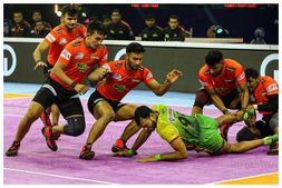 PKL 2022: ಪಾಟ್ನಾ ಪೈರೇಟ್ಸ್‌ಗೆ ಗೆಲುವಿನ ಪಂಚ್ ನೀಡಿದ ಯು ಮುಂಬಾ