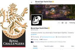 RCB Twitter Account Hacked : ಆರ್​ಸಿಬಿ ತಂಡದ ಅಧಿಕೃತ ಟ್ವಿಟರ್ ಖಾತೆ ಹ್ಯಾಕ್!