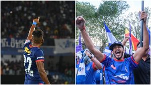ISL: ಕಂಠೀರವ ಕ್ರೀಡಾಂಗಣದಲ್ಲಿ ಬೆಂಗಳೂರು ಎಫ್‌ಸಿ-ಕೇರಳ ಬ್ಲಾಸ್ಟರ್ಸ್‌ ಅಭಿಮಾನಿಗಳ ಮಧ್ಯೆ ಗಲಾಟೆ