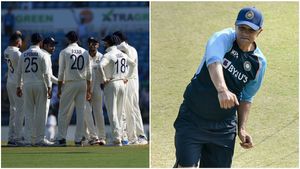 Ind vs Aus 1st Test: ಆಸ್ಟ್ರೇಲಿಯಾದ ಮೊದಲ ವಿಕೆಟ್ ಬಿದ್ದಾಗ ದ್ರಾವಿಡ್ ಸಖತ್ ಸಂಭ್ರಮಾಚರಣೆ