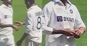 IND vs AUS 1st Test: ರವೀಂದ್ರ ಜಡೇಜಾ ತನ್ನ ಬೆರಳಿಗೆ ಸವರಿಕೊಂಡ ವಿವಾದ; ಐಸಿಸಿಗೆ ಸ್ಪಷ್ಟನೆ ನೀಡಿದ ರೋಹಿತ್ ಶರ್ಮ