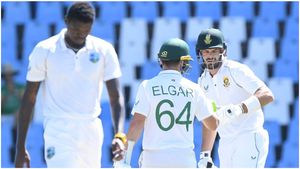 SA Vs WI 1st Test: ಏಡೆನ್ ಮಾರ್ಕ್ರಾಮ್ ಶತಕ: ಮೊದಲ ದಿನ ಉತ್ತಮ ರನ್ ಗಳಿಸಿದ ದಕ್ಷಿಣ ಆಫ್ರಿಕಾ