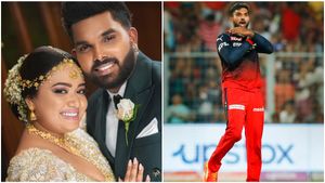 Wanindu Hasaranga Marriage : ಬಹುಕಾಲದ ಗೆಳತಿ ಜೊತೆ ವನಿಂದು ಹಸರಂಗ ಮದುವೆ: ಶುಭಾಶಯ ತಿಳಿಸಿದ ಆರ್​​ಸಿಬಿ