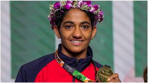 Women’s World Boxing Championship: ಚಿನ್ನದ ಪದಕ ಗೆದ್ದು ದಾಖಲೆ ಬರೆದ ನಿತು ಘಂಘಾಸ್