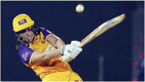 WPL 2023: ಅಲಿಸ್ಸಾ ಹೀಲಿ, ತಹಿಲಾ ಮೆಕ್‌ಗ್ರಾತ್ ಅರ್ಧಶತಕ : ಸವಾಲಿನ ಮೊತ್ತ ಕಲೆಹಾಕಿದ ಯುಪಿ ವಾರಿಯರ್ಸ್
