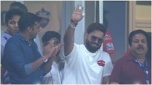 IPL 2023: ನಾಲ್ಕು ತಿಂಗಳ ಬಳಿಕ ಮೈದಾನದಲ್ಲಿ ಕಾಣಿಸಿಕೊಂಡ ರಿಷಬ್ ಪಂತ್