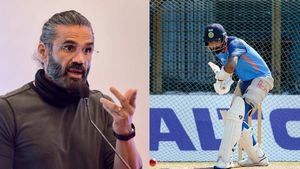 Suniel Shetty On KL Rahul: ರಾಹುಲ್‌ಗೆ ನಾನು ಕ್ರಿಕೆಟ್ ಹೇಳಿಕೊಡಲು ಸಾಧ್ಯವಿಲ್ಲ; ಸುನೀಲ್ ಶೆಟ್ಟಿ