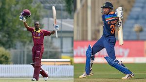 WI vs UAE 3rd ODI: ಚೊಚ್ಚಲ ಪಂದ್ಯದಲ್ಲೇ ಕೃನಾಲ್ ಪಾಂಡ್ಯ ದಾಖಲೆ ಸರಿಗಟ್ಟಿದ ವಿಂಡೀಸ್‌ನ ಯುವ ಬ್ಯಾಟರ್