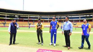 ಮಹಾರಾಜ ಟ್ರೋಫಿ 2023: ಮಂಗಳೂರು ಡ್ರಾಗನ್ಸ್ vs ಶಿವಮೊಗ್ಗ ಲಯನ್ಸ್ ಪಂದ್ಯದ ಟಾಸ್ ವರದಿ, ಆಡುವ 11ರ ಬಳಗ