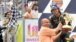 Indian Oil Grand Prix Of India: ಬೈಕ್ ರೇಸ್‌ನ ಚಾಂಪಿಯನ್ ಕಿರೀಟ ಅಲಂಕರಿಸಿದ ಮಾರ್ಕೊ ಬೆಝೆಚಿ