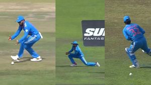 3ರಲ್ಲಿ 3 ಕ್ಯಾಚ್‌ ಕೈಬಿಟ್ಟ ಭಾರತದ ಸ್ಟಾರ್ ಆಟಗಾರರು! ಈ ಸಲ ವಿಶ್ವಕಪ್ ನಮ್ದೆನಾ?