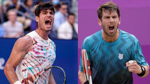 US Open 2023: ಪ್ರಶಸ್ತಿ ಉಳಿಸಿಕೊಳ್ಳುವತ್ತ ಮುನ್ನಡೆದ ಕಾರ್ಲೋಸ್ ಅಲ್ಕರಾಝ್; ಹೊರಬಿದ್ದ ಕ್ಯಾಮರೂನ್ ನಾರ್ರಿ