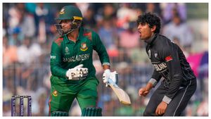 World cup 2023: ನ್ಯೂಜಿಲೆಂಡ್‌ಗೆ ಗೆಲ್ಲಲು ಸಾಧಾರಣ ಗುರಿ ನೀಡಿದ ಬಾಂಗ್ಲಾದೇಶ