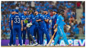 ವಿಶ್ವಕಪ್ 2023: ಇಂಗ್ಲೆಂಡ್‌ಗೆ ಗೆಲ್ಲಲು 230 ರನ್‌ಗಳ ಗುರಿ ನೀಡಿದ ಟೀಮ್ ಇಂಡಿಯಾ