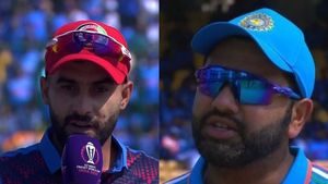 World Cup 2023: ಕೊಹ್ಲಿ ತವರಿನಂಗಳದಲ್ಲಿ ಭಾರತ vs ಅಫ್ಘಾನಿಸ್ತಾನ ಪಂದ್ಯದ ಟಾಸ್ ವರದಿ, ಆಡುವ 11ರ ಬಳಗ