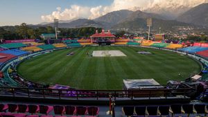 IND vs NZ: ಭಾರತ vs ನ್ಯೂಜಿಲೆಂಡ್ ರೋಚಕ ಪಂದ್ಯಕ್ಕೆ ಮಳೆ ಕಾಟವೇ?; ಹೇಗಿದೆ ಧರ್ಮಶಾಲಾ ಹವಾಮಾನ ವರದಿ?